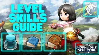 How to Get Your Skills Up! Moonlight Sculptor MMO!