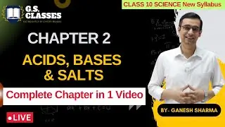 Acids, Bases and Salts Explained | Complete Chapter | Class 10 Science