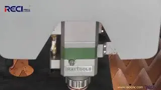 RECI LASER---Fiber laser cutting carbon steel