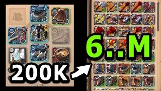 HOW TO MAKE 200K BUILD TO 6 MILLION SILVER  - Albion Online