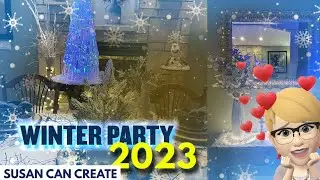 DIY Winter Wonderland 2023: Winter Wonderland Dinner Party Decorations