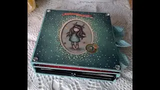 Santoro Gorjuss Winter lapbook junk journal