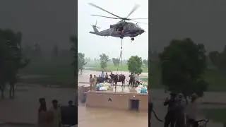 Pakistan Army Rescue Villagers #aishorts #facts #pakistanarmy #bravery #airforce #armybravery