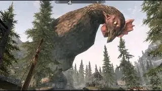 Chickenzilla | Skyrim Mod