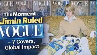 “The Moment Jimin Ruled Vogue Korea — 7 Covers, Global Impact”