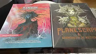 Planescape - Adventures in The Multiverse BoxSet | 2023 Dungeons & Dragons Setting | Quick preview