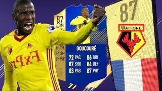 FIFA 18 TOTS DOUCOURE (87) REVIEW | FIFA 18 Ultimate Team - Player Goals and Highlights