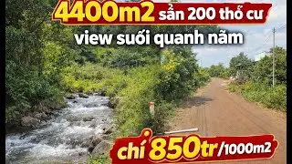 VƯỜN TRÁI CÂY PHỦ HỒNG SẴN 200 THỔ CƯ VIEW SUỐI, mà giá chỉ 850 triệu/1000m2 QUÁ RẺ