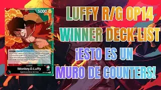 (OP14) LUFFY RED/GREEN WINNER DECK LIST | ¿MÁS FUERTE QUE NUNCA?