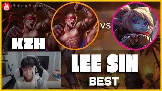 🔴 KZH Lee Sin vs Poppy Jungle 1300 LP (Best Lee Sin) - KZH Lee Sin Guide