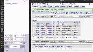 Registro y login swift + php + MySql