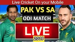 Pakistan Vs South africa 1st t20 live live | pak vs sa 1st t20 live streaming 2019