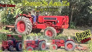Tractor Se Aam Ke Baag Ki Jotai | आम के बाग की ट्रैक्टर से जोताई #tractor #aamkabaag #vlog 