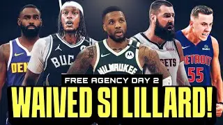 WAIVED si Lillard! Myles Turner sa Bucks! SGA Supermax contract! Valanciunas at Hardaway sa Nuggets!