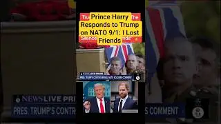 Prince Harry Responds to Trump on NATO, 9/11: &ldquo;I Lost Friends&rdquo; #harry #trump #9/11
