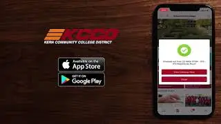 KCCD App QR Code Scanning Tutorial