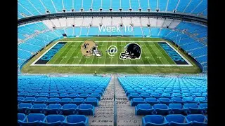 week 10 saints @ panthers madden26