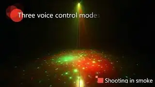 ALIEN Mini DJ Disco RGB Laser Light Projector USB Rechargeable LED