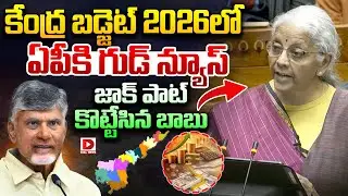 కేంద్ర బడ్జెట్ 2026లో జాక్ పాట్ కొట్టేసిన బాబు..! Rare Earth Corridor in AP | Nirmala Sitharaman
