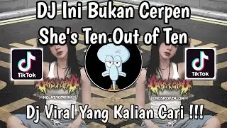 DJ INI BUKAN CERPEN SHE'S TEN OUT OF TEN | KASIH ABA ABA SOUND VIRAL TIKTOK TERBARU 2025 !