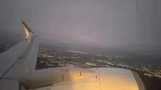 Ryanair (FR7152): Boeing 737-800 | Dublin Airport Ireland Sunrise Taxi + Take-off Runway 28R