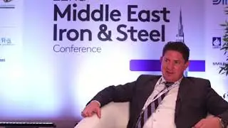Boris van Thiel (former CEO of Union Iron & Steel) at Middle East Iron & Steel 2018