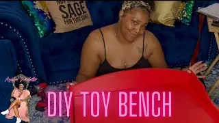 DIY GAMER THEMED TOY CHEST/BENCH 🎮🕹