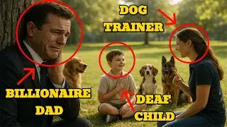 BILLIONAIRE Dad Sees Dog Trainer Teach Deaf Son to Speak&mdash;Stunned