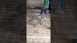 RCC Floor Construction #floor #flooring #reinforcement #rcc#rccconstruction#reinforcedconcret#shorts