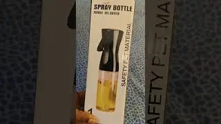 Misamo Enterprise Oil Sprayer for Cooking 210ml Glass #shorts #shortvideo #oil #spray #umboxing