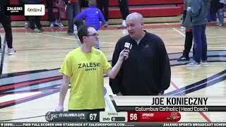 Columbus Catholic Dons at Spencer Rockets | 2026 WIAA Boys Basketball | Zaleski Sports