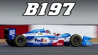 BENETTON B197 JUDD V10 730 hp - Zolder 2017