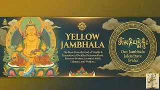 1-Hour Powerful Wealth Mantra: Yellow Jambhala (Buddha Ratnasambhava's Emanation)