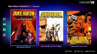 Duke Nukem Collection 2 Gameplay 🎮 Evercade - All games