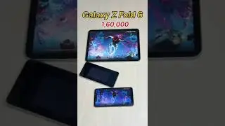 Galaxy Z Fold 6 vs Old SAMSUNG 💀 vs 1,60,000 vs 1GB RAM - FREEFIRE SPEED TEST #freefire #shorts
