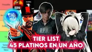 Conseguí 45 PLATINOS en UN AÑO🏆🔥 | TierList Completa