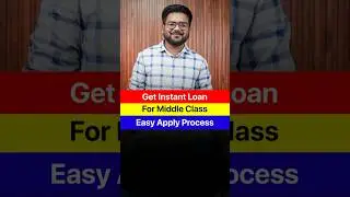 Instant Loan For Middle Class Person | Instant Loan On Aadhar Card And PAN Card | Best Loan App