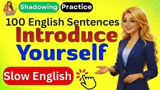 How to Introduce Yourself in English | Simple & Easy Speaking - Shadowing | Beginner Podcast