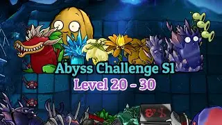 Plants vs Zombies Fusion Abyss Extreme Challenge: Level 20 - 30