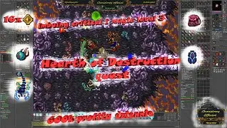 Heart of Destruction Quest, Gold bossy *600k profitu dziennie* Imbuing poziom 3!