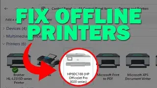 How to fix Offline Printers in Windows (WSD Ports)