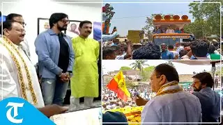 Karnataka polls: CM Bommai, JP Nadda hold roadshow; actor Kiccha Sudeep meets BJP chief