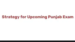 How to clear Punjab exams and List of books for Punjab Exam 