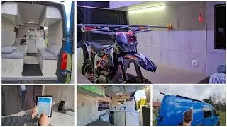 Kamper wyprawowy za śmieszne 💲😁 powerbank, ledy ,panele. ⚡😎 transport motorka i wyprawy w nieznane.