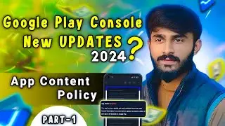 Google Play Console New Policy 2024 | Google Play Console Policy | Google Play Console New Policy #1