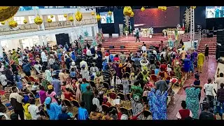 CROSSOVER SERVICE 2025 || POWER OF JEHOVAH SHAMMAH || DR JAMES AKANBI ll GOMERM