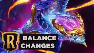PATCH 1.11 BALANCE CHANGES! | Legends of Runeterra
