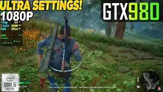 Days Gone GTX 980 - 1080p Ultra,