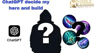 ChatGPT decides my hero and build | Broken build 🥵🥵| MLBB ranked highlights 