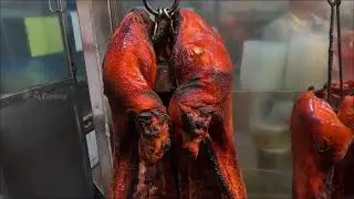 燒臘佬教路：點樣睇穿「靚燒鴨」？ 皮色棗紅，肉汁滴緊油先合格！#crispy pork #燒味 #food   #熱門  #美食  #asmr #推薦 #人気 #香港美食指南